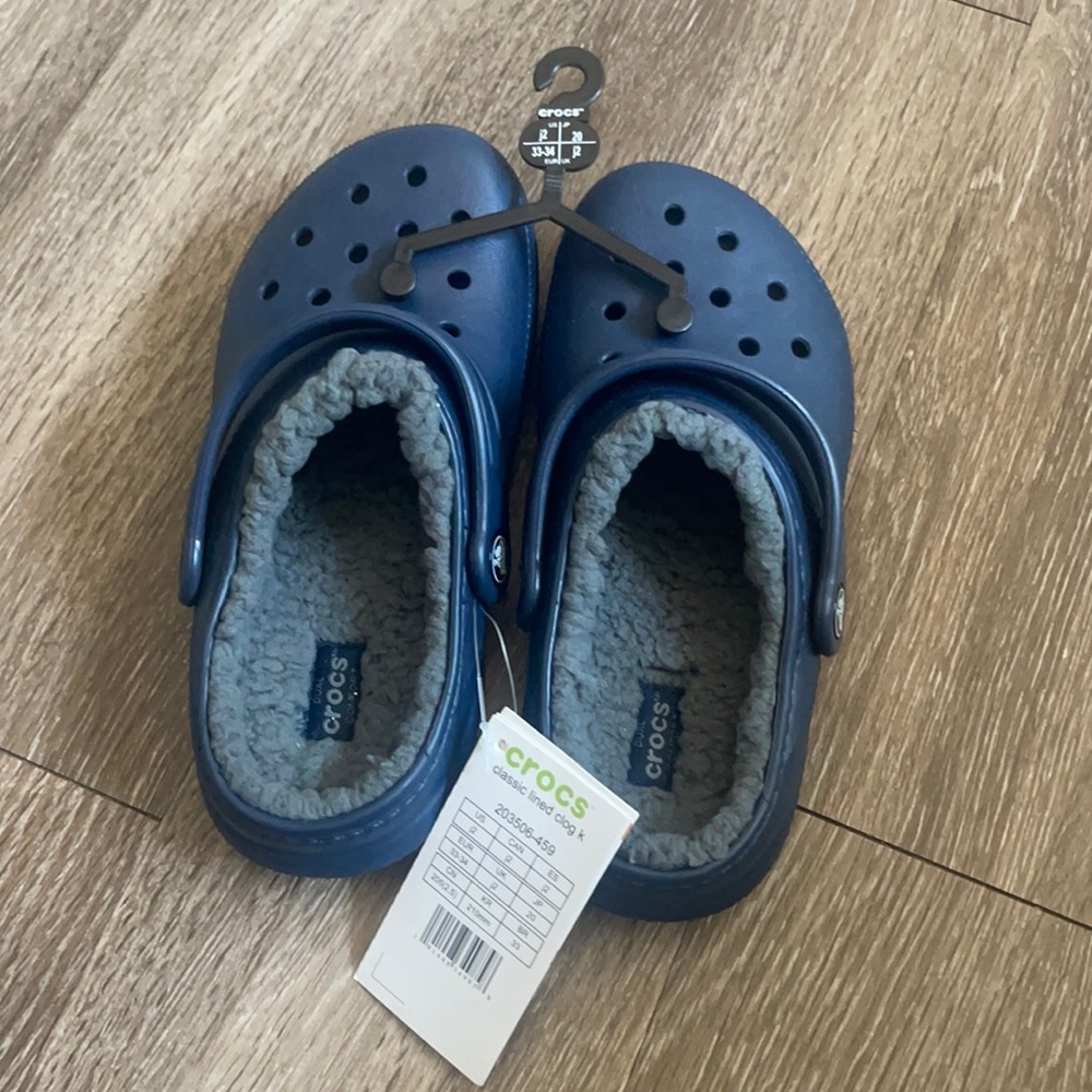 Crocs lined clogs(kid)